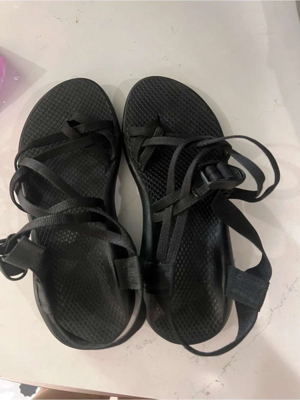 Chaco Women's Black Strappy Sport Sandal
